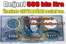 üzerinde geyve boğazı resmi olan degeri-500-bin-lira-olan-1000-tl-lik-banknot- manset