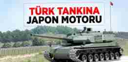 türk tankına japon motoru