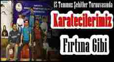 Geyveli Karatecilerden 15 Temmuz Şehitler Turnuvasında 30 Madalya