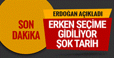 Türkiye Erken Seçime Gidiyor.. Tarih 24 Haziran…