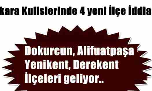 A.F.Paşa’nın İlçeliği Ankara Kulislerinde