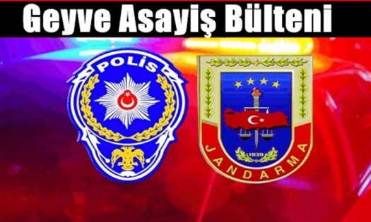 Geyve Asayiş Olayları