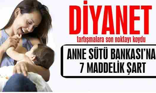 “Anne Sütü Bankası” konusunda Diyanet’ten açıklama
