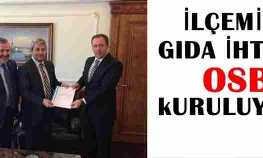 Geyve’ye Gıda OSB Kurulması Müjdesi…