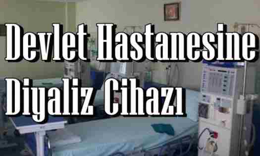 Geyve Devlet Hastanesine Diyaliz Cihazı…
