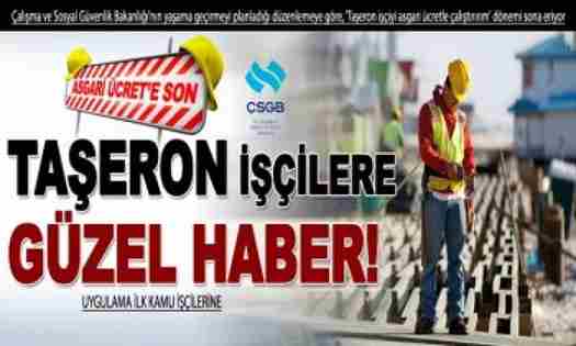 Taşeron İşçi Maaşlarına Sürpriz Düzenleme