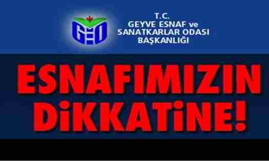 GESOB Genel Kurulu yeni yılın ilk gününde