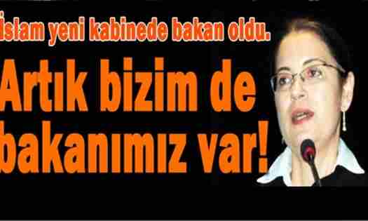Sakarya’nın ilk kadın milletvekiliydi. Bakan oldu