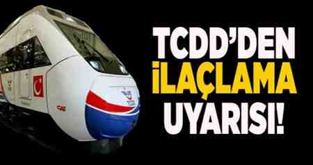 TCDD’den İlaçlama Uyarısı