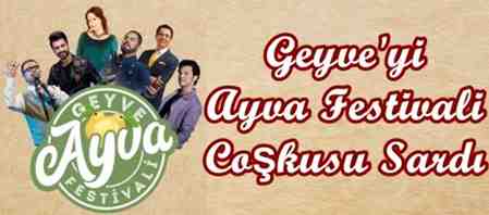 Geyve’yi Festival Coşkusu Sardı.