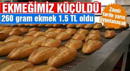 Ekmeğe Gramaj Ayarı..