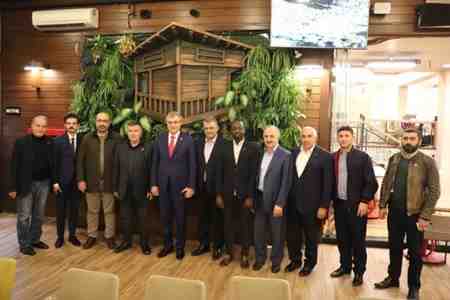 Rize’ye giden Sakarya heyetine sürpriz oldu