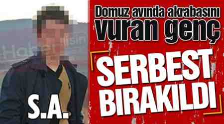 Av Arkadaşını Vurmuştu.Adli Kontrol’le Serbest Bırakıldı