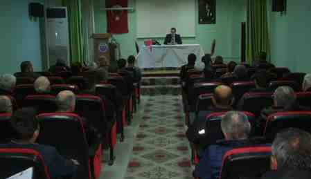Muhtarlar Toplantısı Yapıldı…