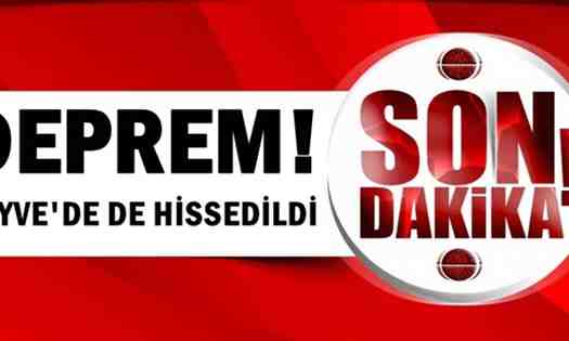 Korkutan Deprem..Geyve’dede Hissedildi..