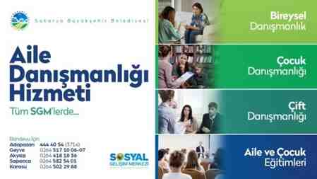Geyve SGM’de Aile Danışmanlığı Hizmeti