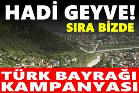 Hadi Geyve! İlçemizi Al Bayrakla Donatalım…