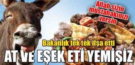 Dana Eti Diye Eşek At Eti Yedirmişler