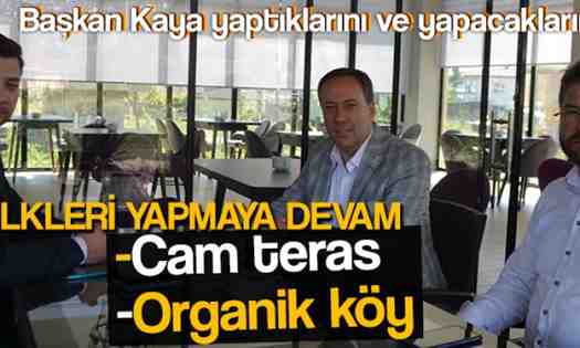 Başkan Kaya; Geyve’yi Seviyorum