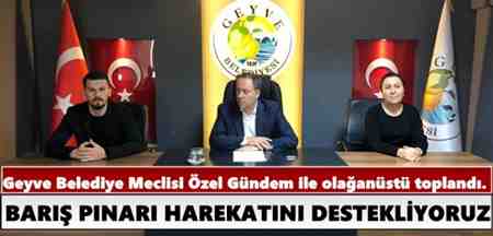 Barış Pınarı Harekatını Destekliyoruz