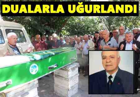 Emekli Öğretmen İbrahim Yapıcı Dualarla Uğurlandı