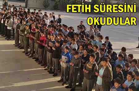 Mehmetçiklerimize Fetih Süresini Okudular..