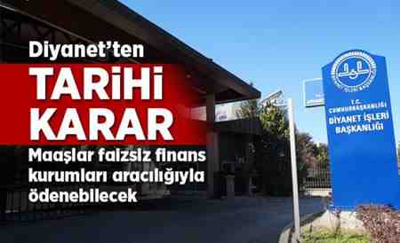 Diyanet’ten İmam Maaş Ödemeleri Hakkında Tarihi Karar