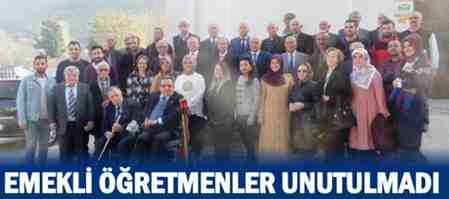 Emekli Öğretmenler Unutulmadı
