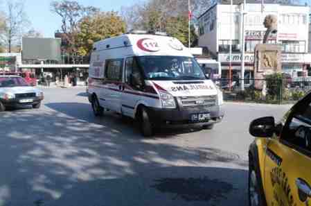 Yaşlı Kadın Hastaneye Kaldırıldı