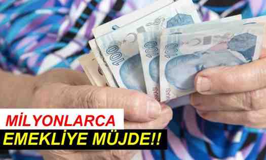 Emekliye Müjde..