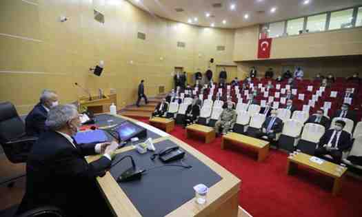 Vali Nayir İl Pandemi Kurulu Toplantısına Başkanlık Etti…
