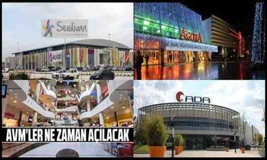 AVM’ler Açılış İçin Gün Sayıyor..