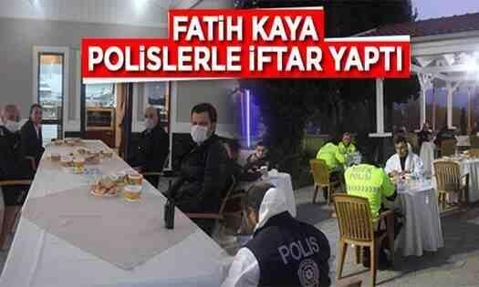 İl Emniyet Müdürü Fatih Kaya Personeliyle İftar Yaptı..