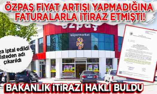 Özpaş’ın İtirazı Kabul Edildi…