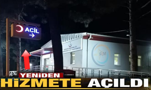Son Yaşananlardan Sonra Pamukova Acil Servisi Hizmete Girdi..