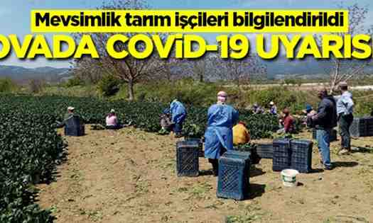 Mevsimlik Tarım İşçileri Bilgilendirildi..