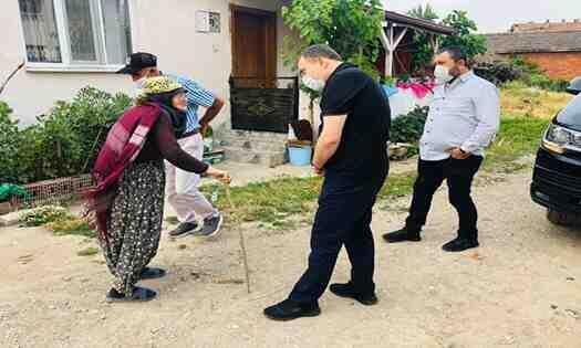 Başkan Kaya mahalle ziyaretlerini sürdürüyor..