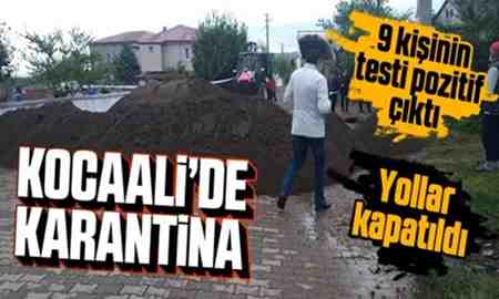 Sakarya’dan karantina haberlerine devam..8 evde 35 kişi karantinaya alındı !