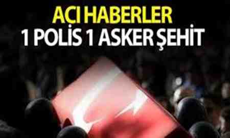 Şehit Haberleri Peşpeşe geldi..Diyarbakırda 1 Polis Hakkari’de 2 Asker