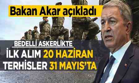 İşte bedelli askerlik ve terhis tarihleri !