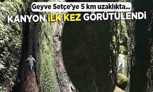 Geyve’de heyecanlandıran keşif