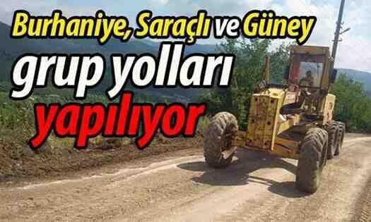 Burhaniye, Saraçlı ve Güney yolları yapılıyor!