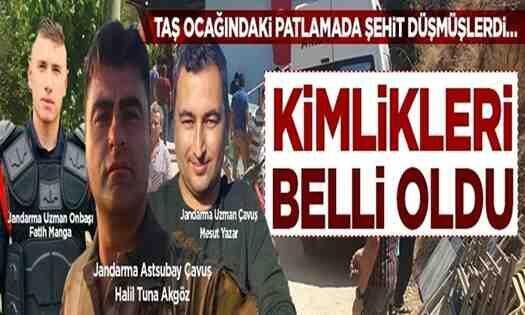 Sakarya’da Patlamada Şehit Olan Askerlerin Kimlikleri Belli Oldu..