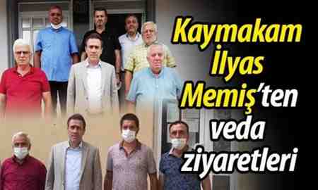 Geyve Kaymakam’ı İlyas Memiş’ten Veda Turları