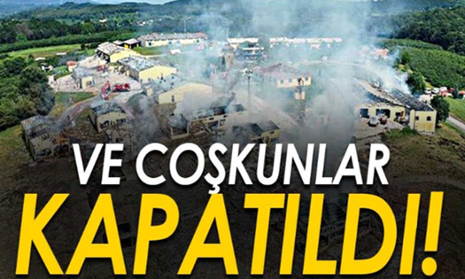 Son Dakika! Coşkunlar Havai Fişek Fabrikası Kapandı!