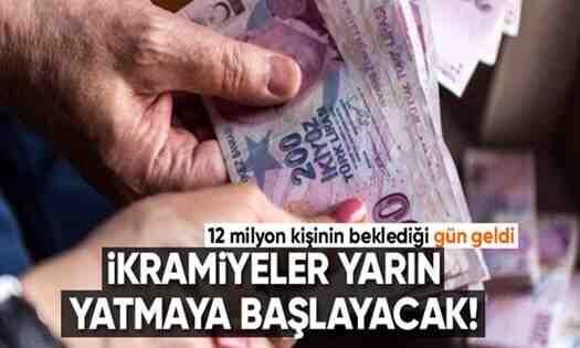 Kurban Bayramı ikramiyeleri yarın yatacak!
