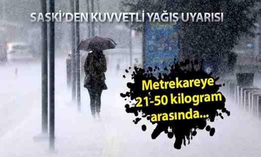 SASKİ vatandaşları uyardı!