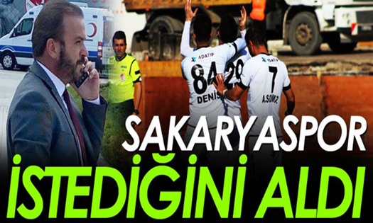 Sakaryaspor istediğini aldı.. Play-Off’lar oynanacak !