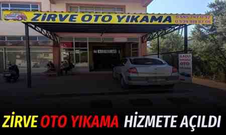 Geyve’de Zirve Oto Yıkama Hizmete Açıldı