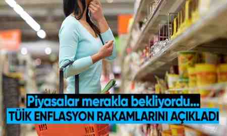 Enflasyon rakamları açıklandı!